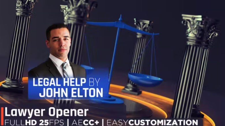 Videohive Lawyer Opener 32234138