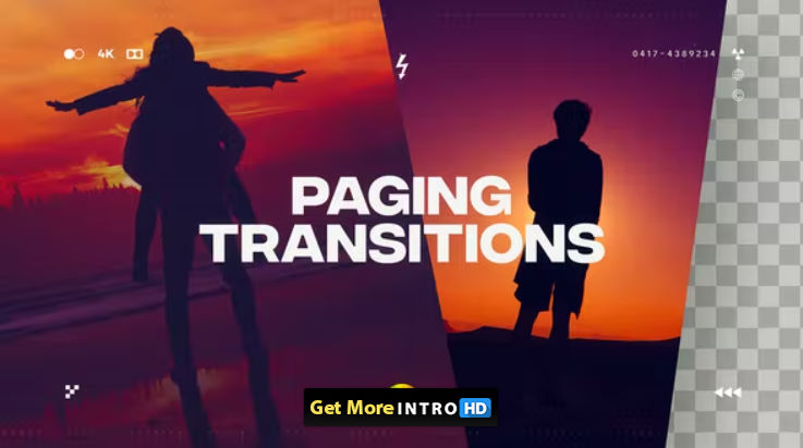 Videohive Paging Transitions