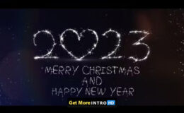 Videohive Sparkler Christmas Card 2023 | After Effects