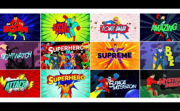 Videohive Super Comic Titles