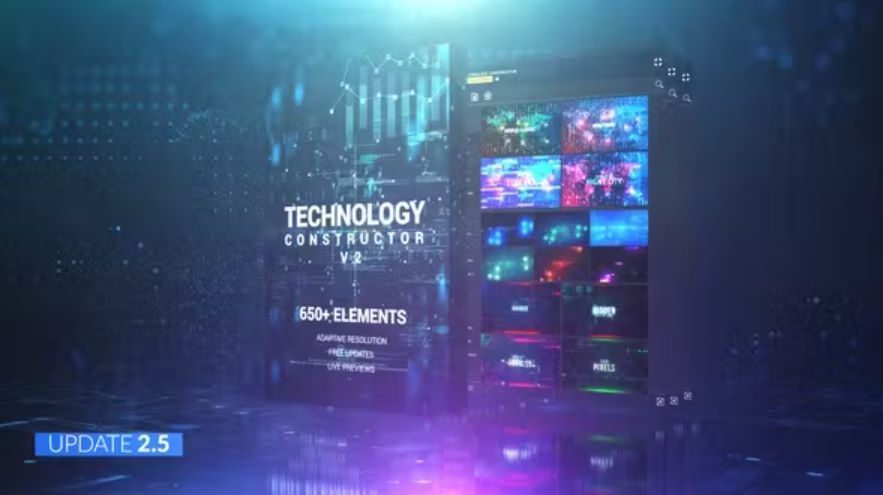 Videohive Technology Constructor cover preview