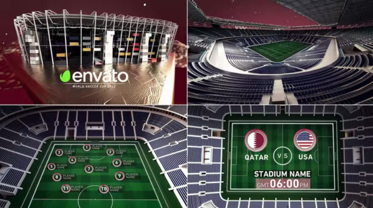 Videohive World Soccer Qatar 2022 974 Stadium