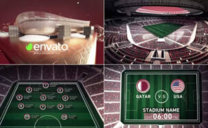 Videohive World Soccer Qatar 2022 Al Rayyan Stadium