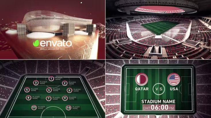 Videohive World Soccer Qatar 2022 Al Rayyan Stadium
