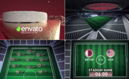 Videohive World Soccer Qatar 2022 Al Thumama Stadium