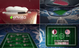 Videohive World Soccer Qatar 2022 Al Warqa Stadium