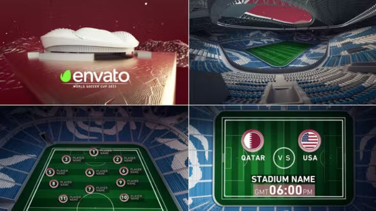 Videohive World Soccer Qatar 2022 Al Warqa Stadium