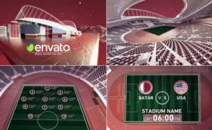 Videohive World Soccer Qatar 2022 Khalifa International Stadium