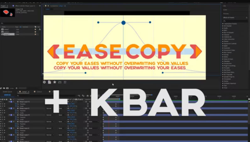 Aescripts EaseCopy 1.7 for After Effects