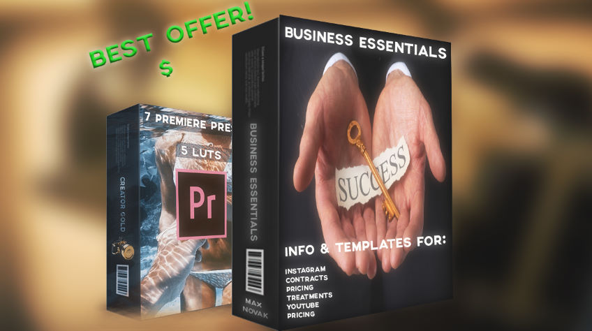 Media Monopoly Creator Gold Preset Bundle (Premiere Effects & Luts) cover image
