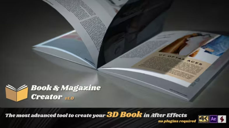 Videohive Book And Magazine Creator