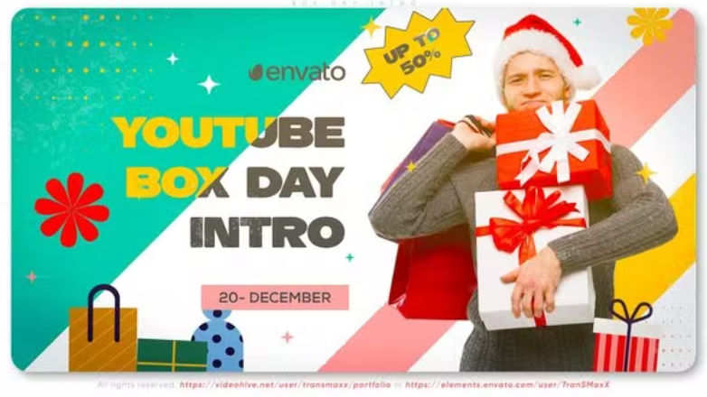 Videohive Box Day Intro