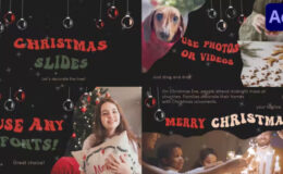 Videohive Christmas Greeting Scenes for After Effects
