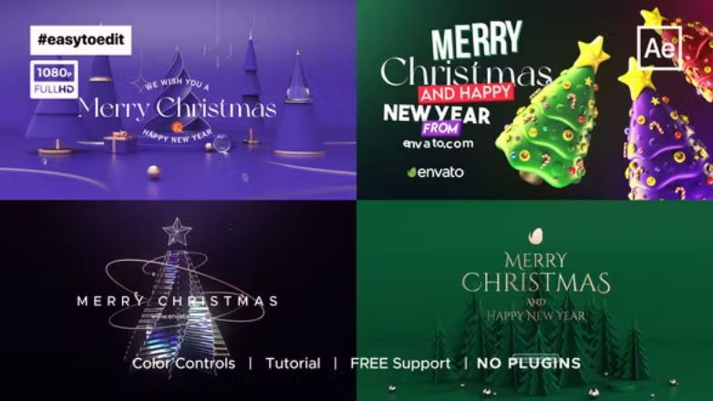 Videohive Christmas Greetings 41936297