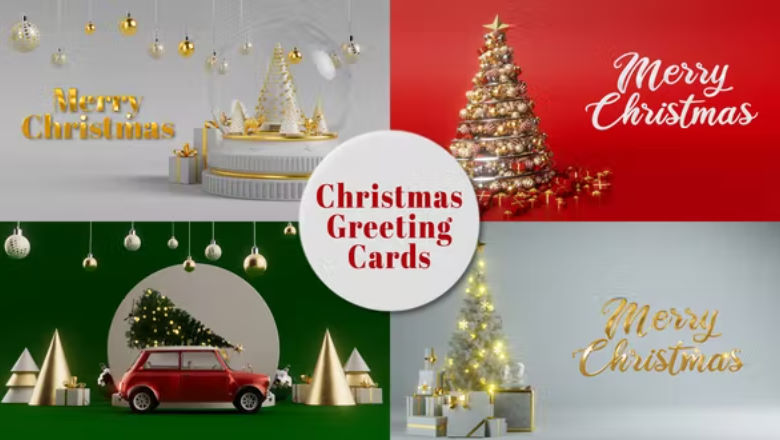 Videohive Christmas Greetings Pack