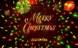Videohive Christmas Lights Greetings