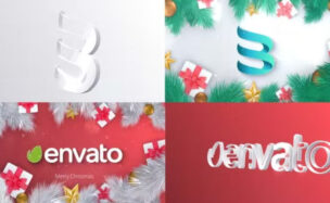 Videohive Christmas Logo 41925372