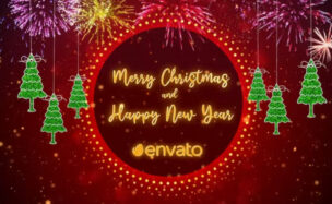 Videohive Christmas New Year Wishes