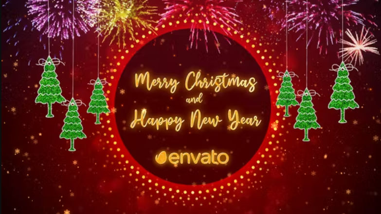 Videohive Christmas New Year Wishes