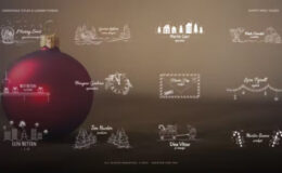 Videohive Christmas Titles V01 | After Effects
