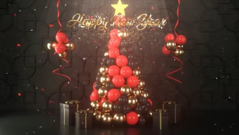 Videohive Christmas Tree | 3D Logo Reveal