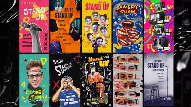 Videohive Comedy Stand Up Stories Pack