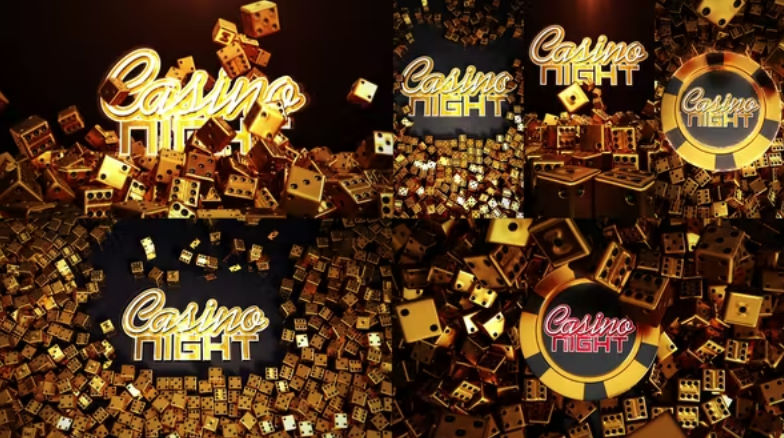 Videohive Gold Dices Casino Instagram Stories