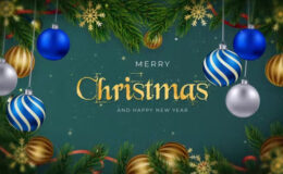 Videohive Happy Christmas Text Reveal || Happy New Year Text Reveal || Happy 2023