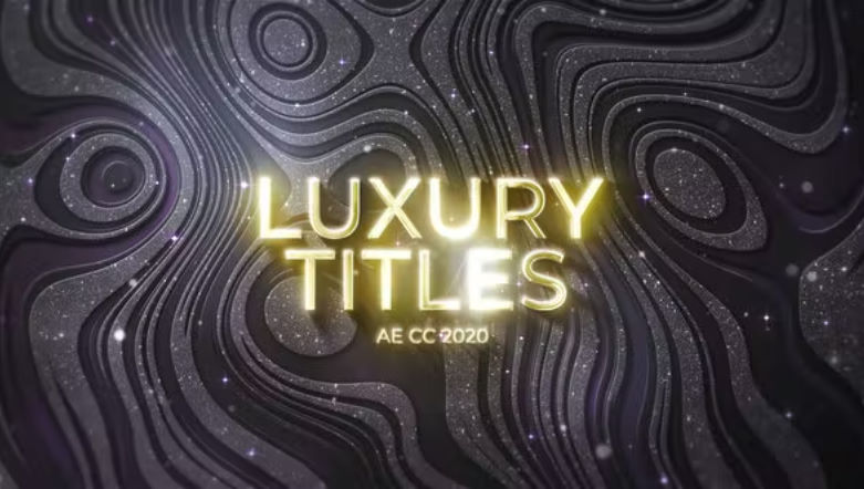 Videohive Luxury Liquid Titles