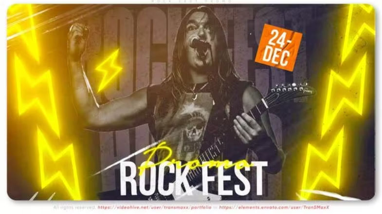 Videohive Rock Fest Promo