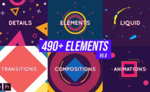 Videohive Shape and Motion Animated Elements Pack