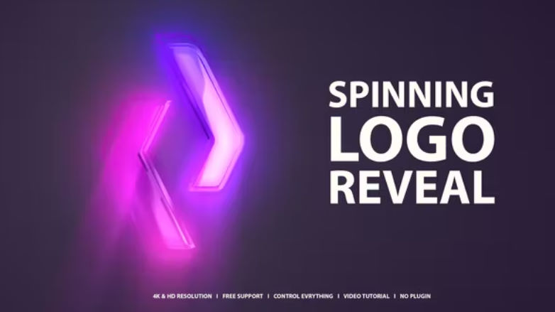 Videohive Spinning Logo Reveal