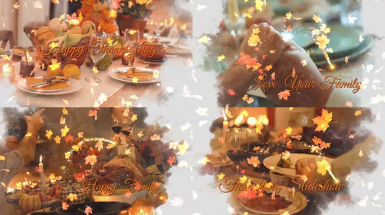 Videohive Thanksgiving Slideshow