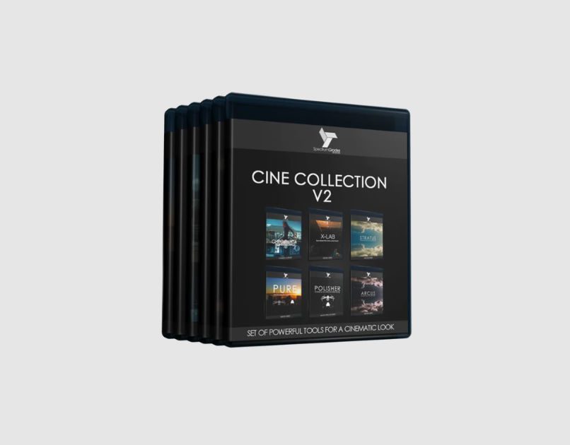 Complete Cine Collection Presets LUTs : PURE, Chromatica, X-LAB, Stratus, Arcus & Polisher V2 Spectrumgrades cover image