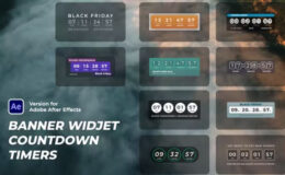 Videohive Banner Widget Countdown Timers