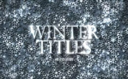 Videohive Luxury Winter Titles