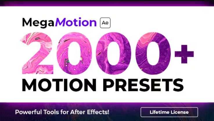 Videohive MegaMotion | Animation Motion Presets