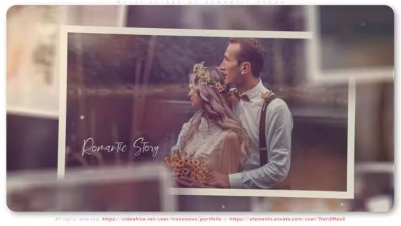 Videohive Multi Slides of Romantic Story