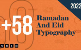 Videohive Ramadan Typography Pack
