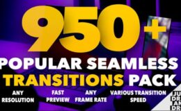 Motion Array 950 Seamless Transitions By Turbo