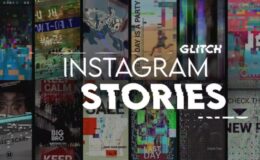 Motion Array Glitch Instagram Stories