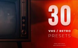 Motion Array VHS & Retro - Presets Kit