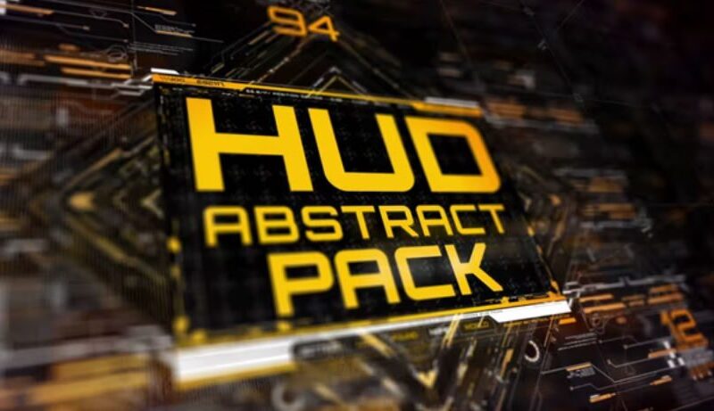 Motion Array 500 HUD Abstract Pack