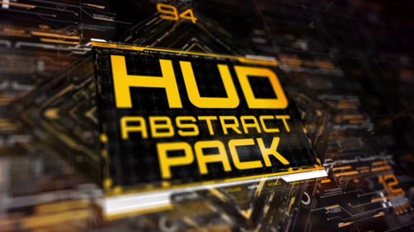 Motion Array 500 HUD Abstract Pack preview