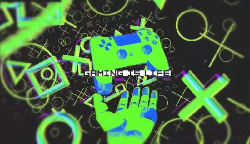 Videohive Gamer Glitch Logo Reveal 43568655