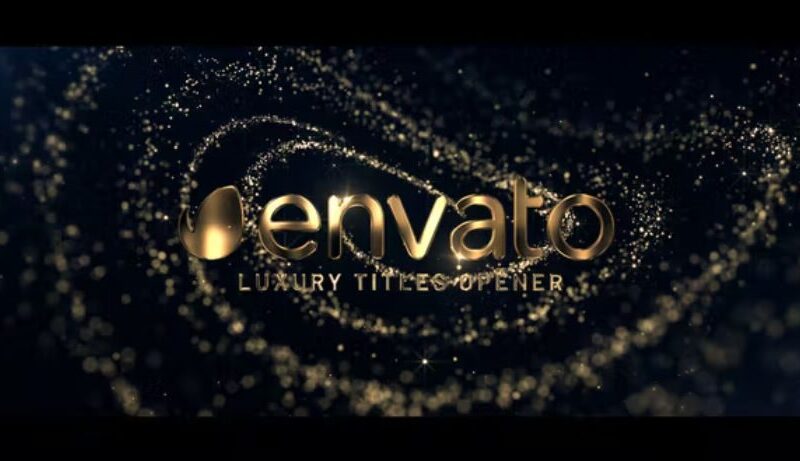 Videohive Golden Luxury Titles