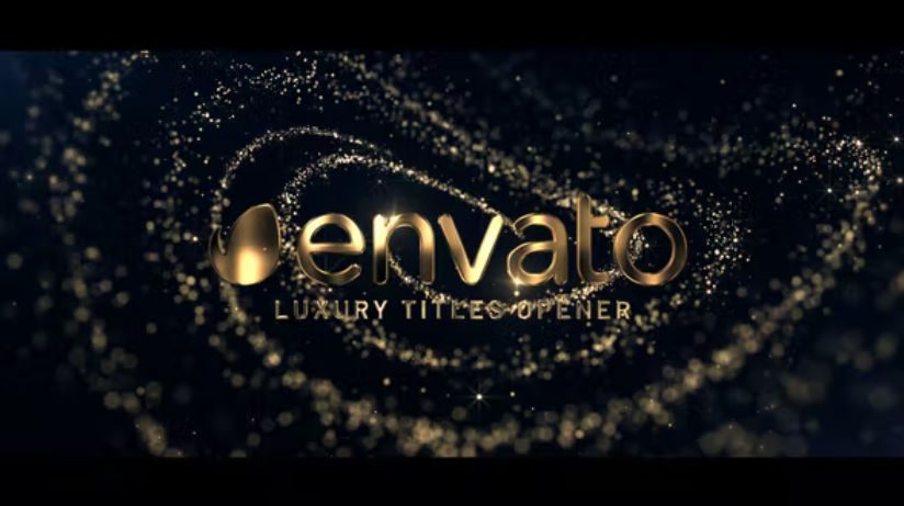 Videohive Golden Luxury Titles - INTRO HD