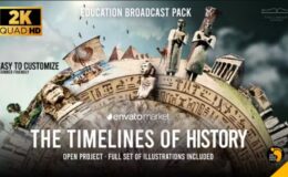 Videohive Inspiring History Education Channel Pack
