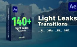 Videohive Light Leaks Transitions 43311023