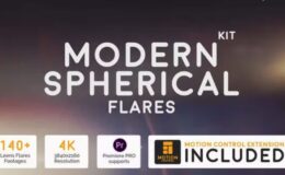 Videohive Modern Spherical Flares Kit